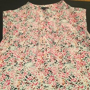 The Limited Colored Speckled Top